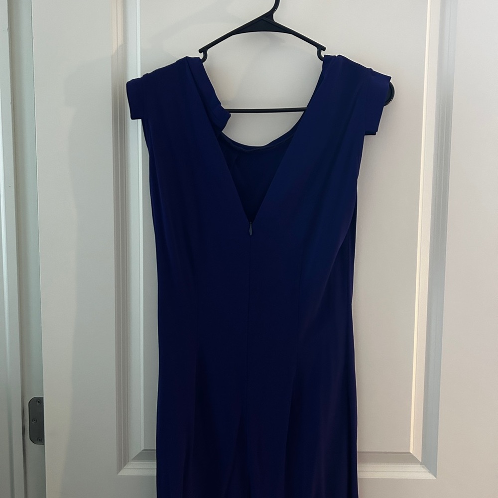 Elegant Blue Women's Dress